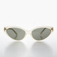 Shallow Lens Extreme Cat Eye Sunglass - Alexa