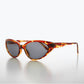 Shallow Lens Extreme Cat Eye Sunglass - Alexa