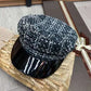 Octagonal Beret, Newsboy Cap, Painter's Hat