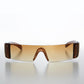 Colored Lens Mini Visor Wrap Deadstock Sunglass - Ari