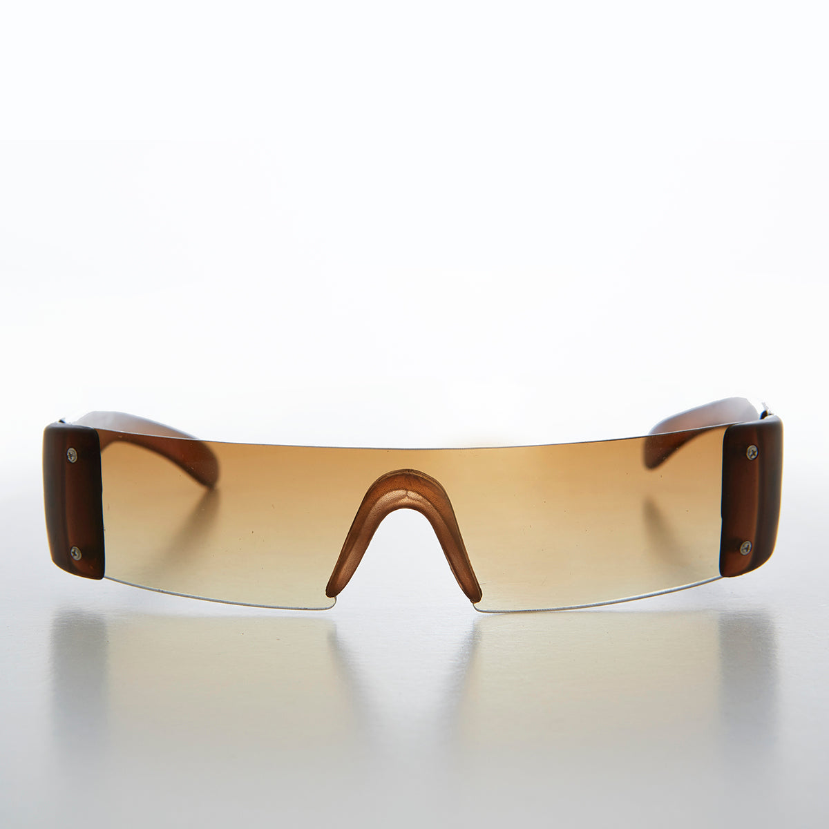 Colored Lens Mini Visor Wrap Deadstock Sunglass - Ari