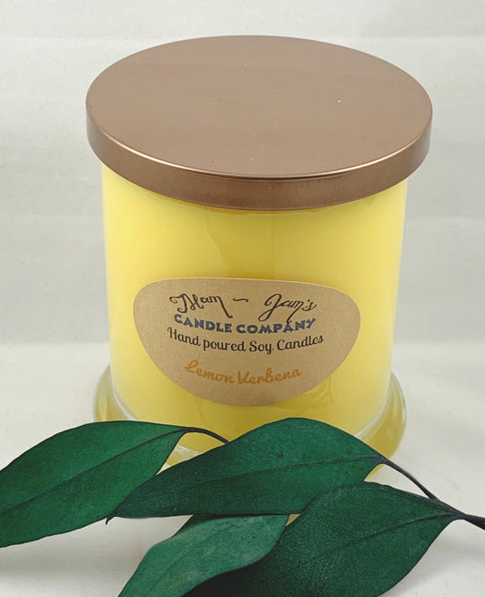 Lemon Verbena Soy Candle – Fresh & Citrusy Scent | Mam Jam’s