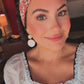 Beautiful Cream Clay Earrings