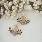 Beautiful Flower Jacket Earrings
