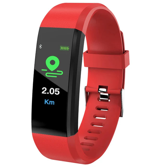 Unisex Smartwatch Heart Rate & Fitness Tracker