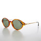 Simple Oval 90s Unisex Sunglass - Binxy