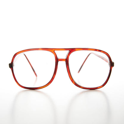 Retro Cheater Aviator Glasses - Bob
