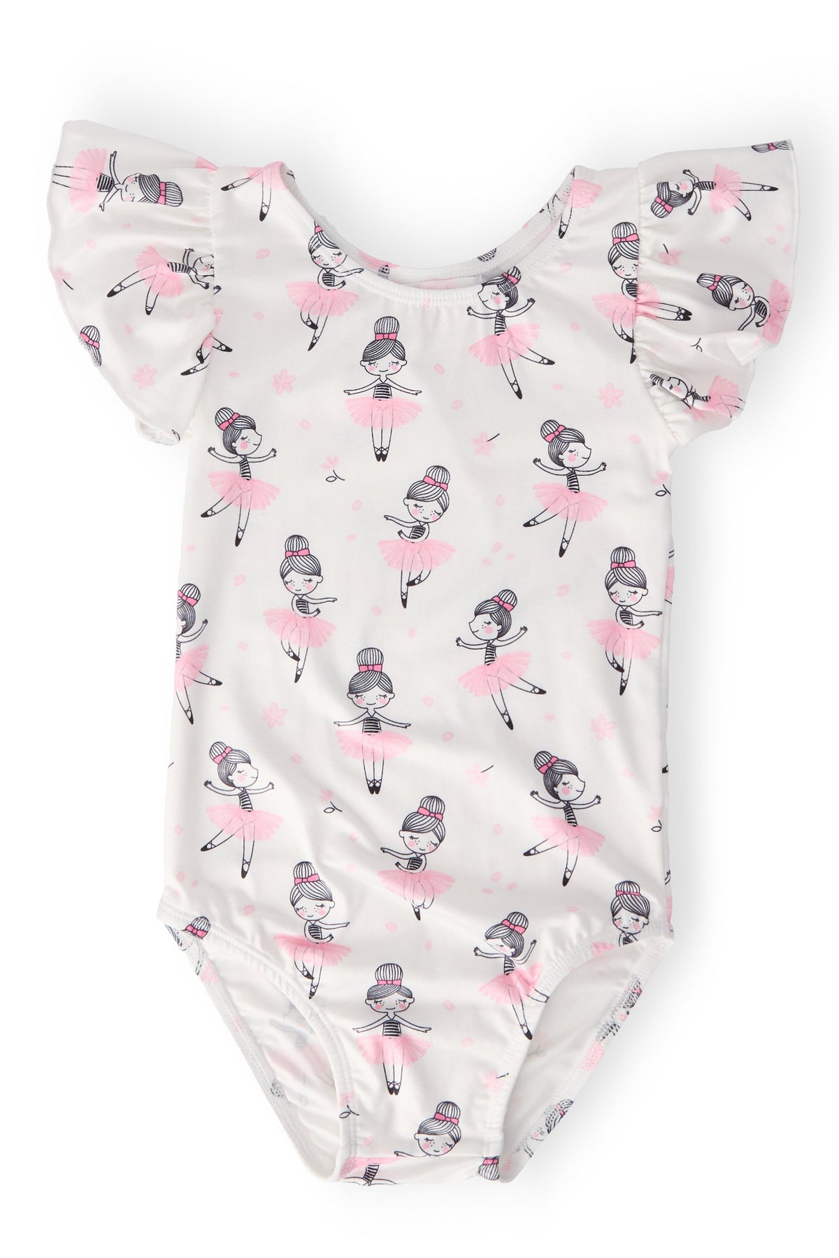 Ballerina S/S Flutter Sleeve Leotard
