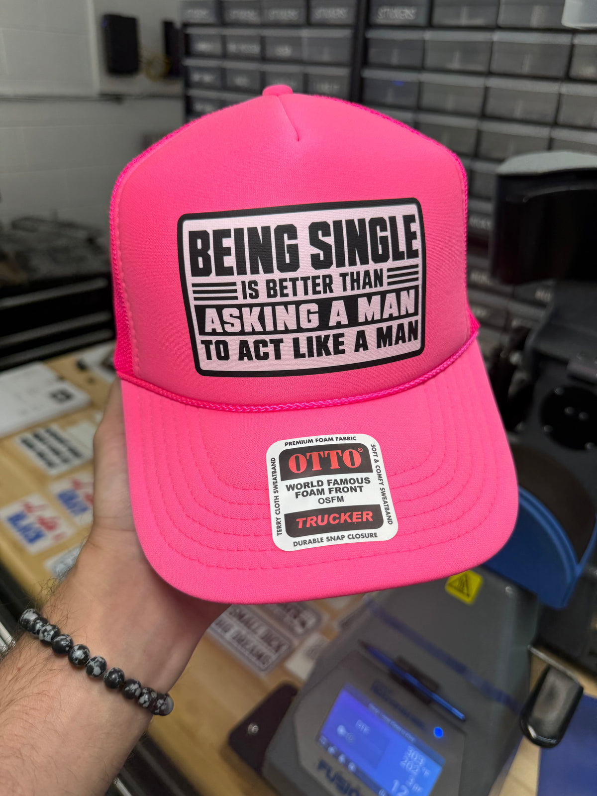 Being Single Is Better Foam Snapback