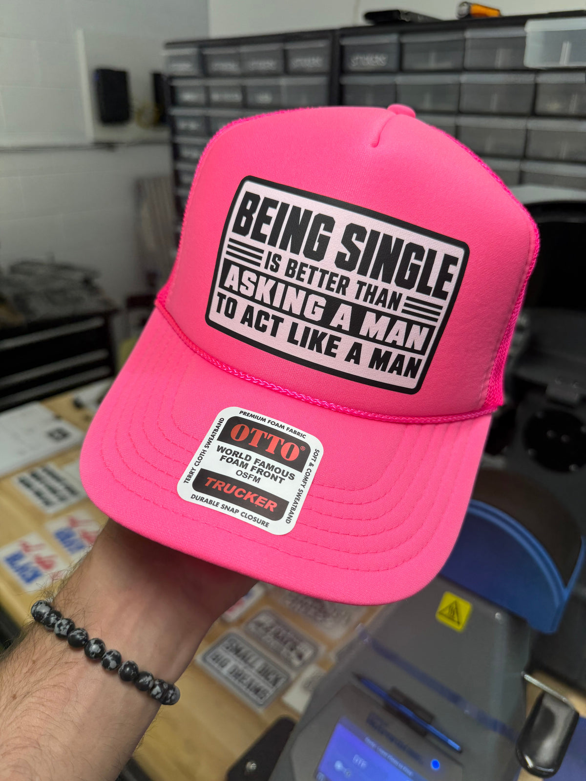 Being Single Is Better Foam Snapback