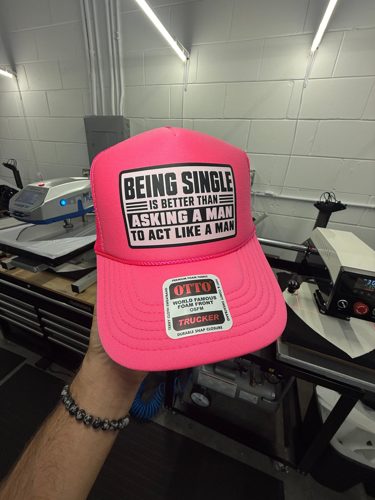 Being Single Is Better Foam Snapback