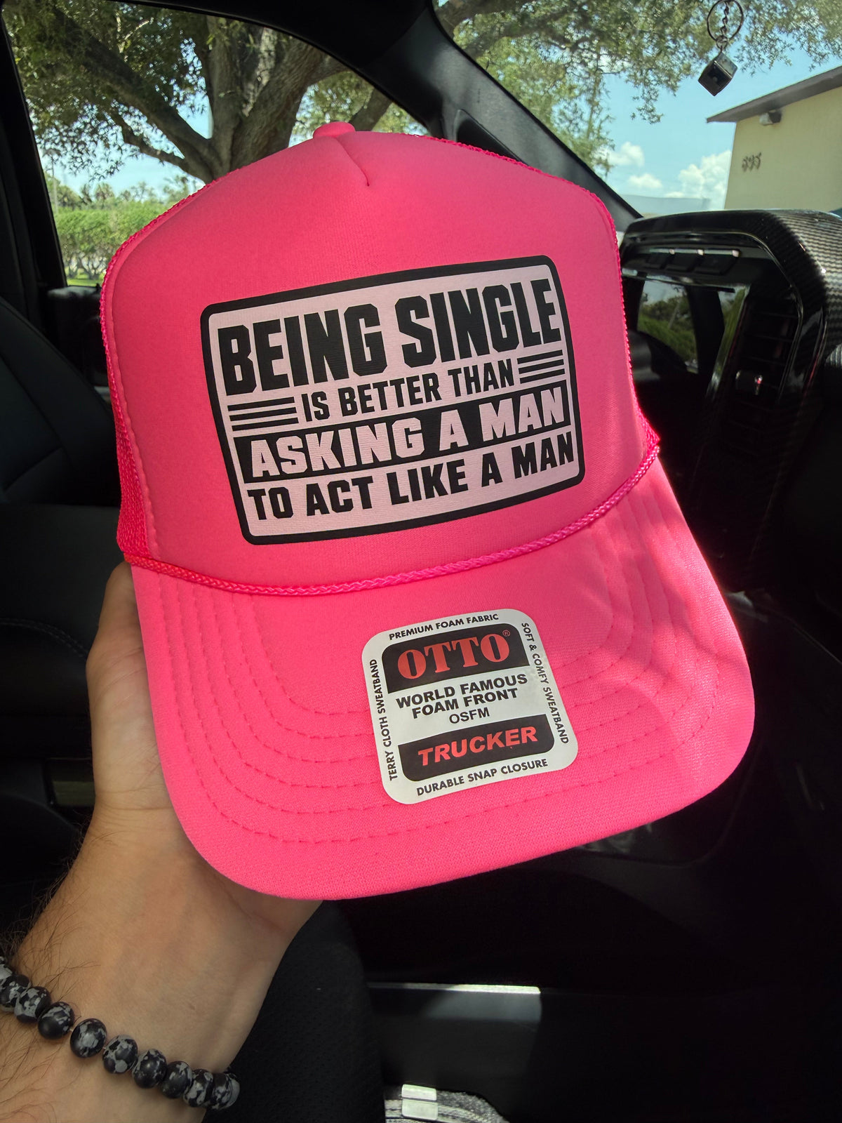 Being Single Is Better Foam Snapback