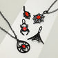 Black Widow - Jewel Candle Ceramic - Sterling Silver