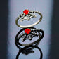 Black Widow - Jewel Candle Ceramic - Sterling Silver