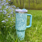 Blue Botanic 40 oz Tumbler