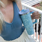Blue Botanic 40 oz Tumbler