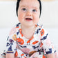 SALE Boo Crew 3/4 Sleeve Twirl Bodysuit