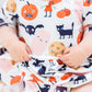 SALE Boo Crew 3/4 Sleeve Twirl Bodysuit