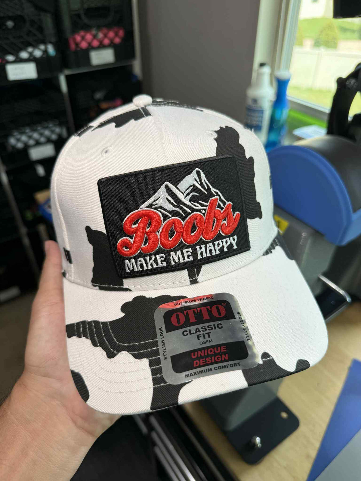 Make Me Happy Patch Hat