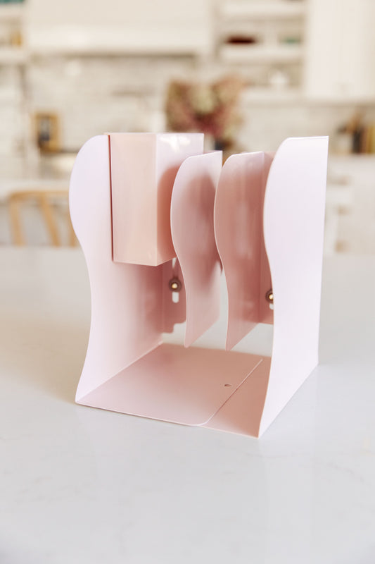 Boss Babe Expanding Desk Organizer in Pink **FINAL SALE**
