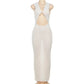 Crochet Knit Maxi Dress