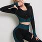 Signature Yoga Top & Leggings Set – Premium Fitness