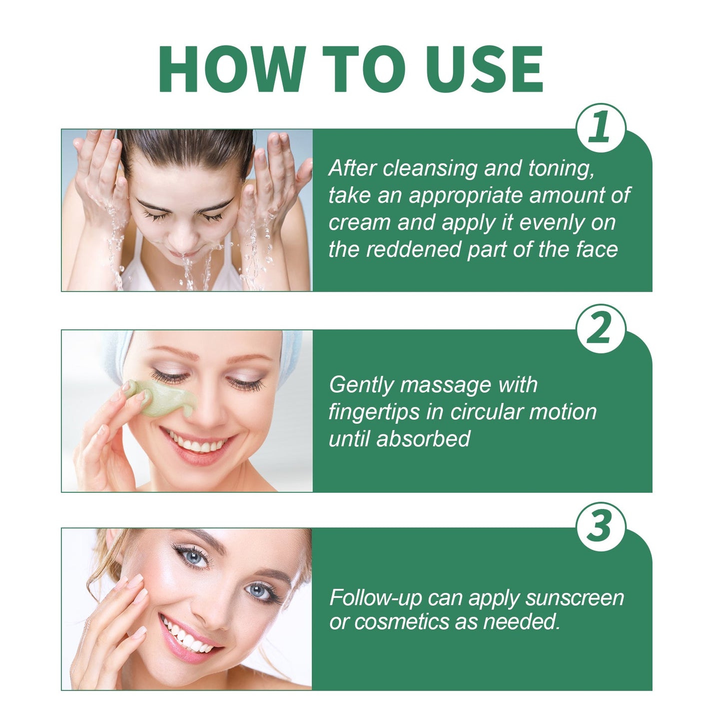Color Correction Repair Cream for Spot Brightening and Moisture