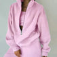 Fleece Sweater Casual Set