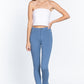 5-pockets Shape Skinny Ponte Mid-rise Pants
