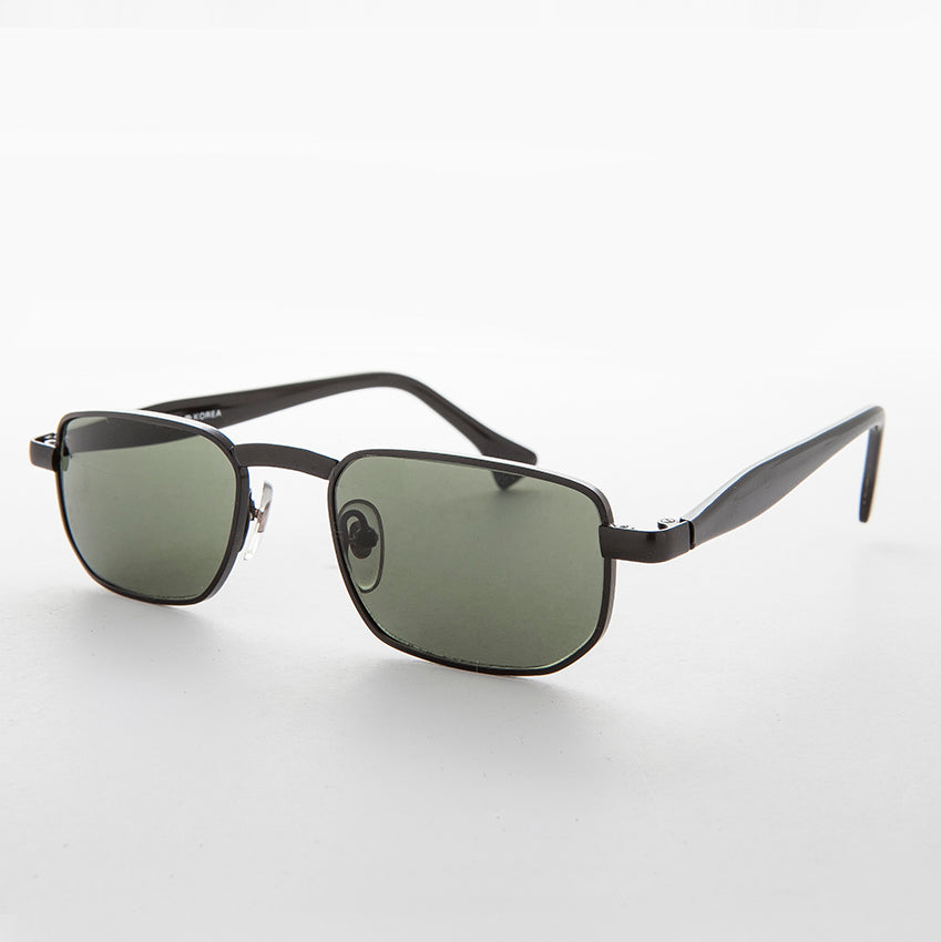 Narrow Rectangular 90s Vintage Sunglass - Clint