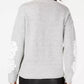 I.N.C Lace-Sleeve Mock-Neck Sweater, Size Petite Medium
