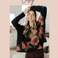 It's All About the Balance Twill Square Neck Crop Top in Black