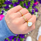 Howlite Stone Ring