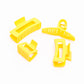 Claw Clip Set of 4 in Lemon **FINAL SALE**