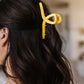 Claw Clip Set of 4 in Lemon **FINAL SALE**