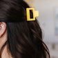 Claw Clip Set of 4 in Lemon **FINAL SALE**