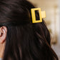 Claw Clip Set of 4 in Lemon **FINAL SALE**