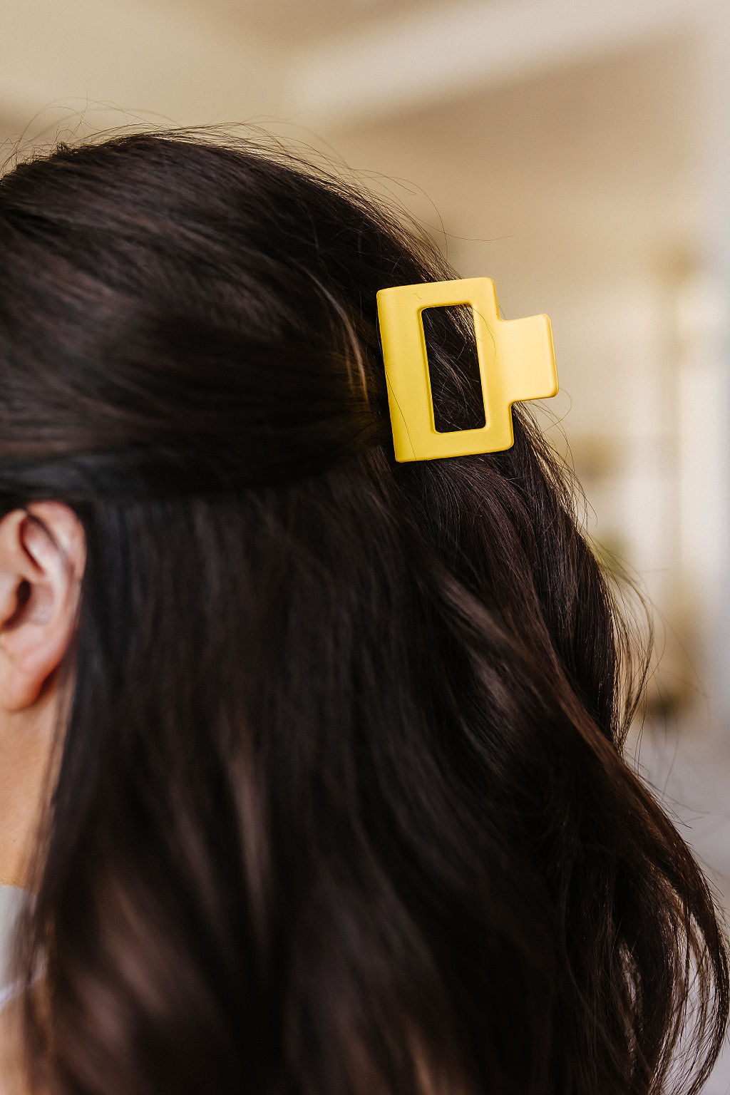 Claw Clip Set of 4 in Lemon **FINAL SALE**