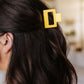 Claw Clip Set of 4 in Lemon **FINAL SALE**