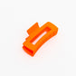 Claw Clip Set of 4 in Orange **FINAL SALE**