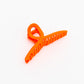Claw Clip Set of 4 in Orange **FINAL SALE**
