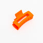 Claw Clip Set of 4 in Orange **FINAL SALE**