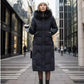 Women's Slim Fit Long Padded Jacket