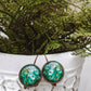 Beautiful Vintage Peacock Earrings