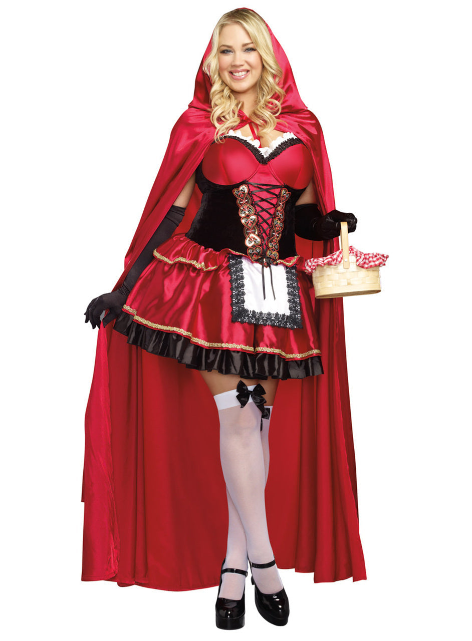 Plus Size Little Red Costume