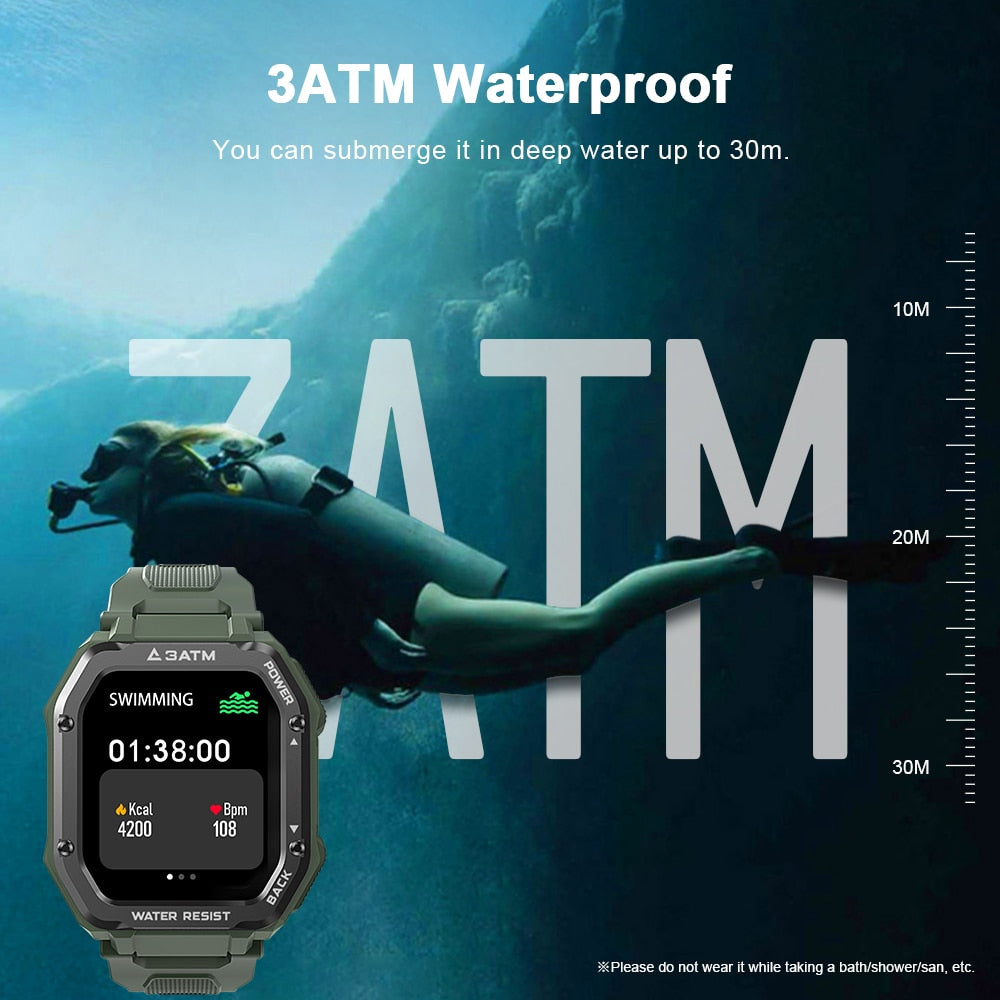ROCK Rugged Outdoor Sports Smartwatch for Men