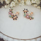 Beautiful Flower Jacket Earrings