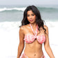 Twist-Tie Bikini Set | Red & Yellow