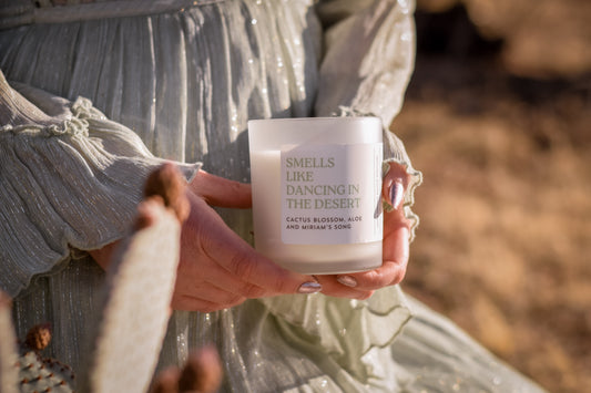Dancing in the Desert Scented Candle – Cactus Blossom