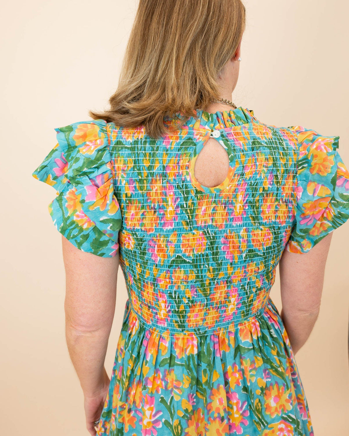 Tropical Floral Grace Ladies Dress- FINAL SALE